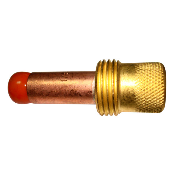 Gas Lens collet body 3.2 mm 1/8" p/ Antorchas WP17/18/26 Flammer