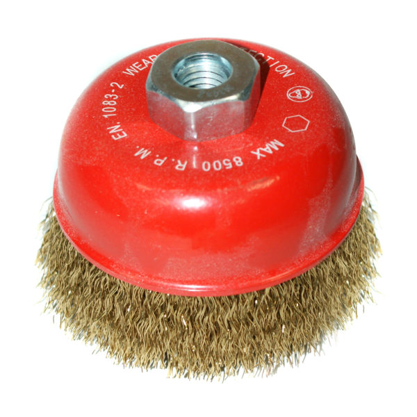 Cepillo de Alambre A/C 4” X M14 0,30mm Osborn