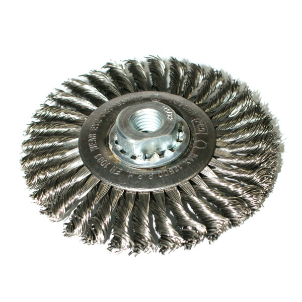 Cepillo de Alambre A/I 4 1/2¨ X 1/4¨ X M14¨ 0.50mm Osborn