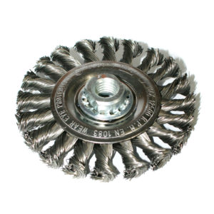 Cepillo de Alambre A/C 4 1/2" X 1/2 X 7/8" 0,50mm Osborn