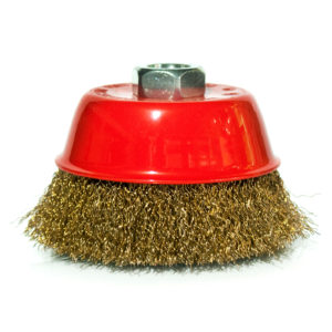 Cepillo de Alambre A/C 4"x5/8" 0,30mm  Strugger