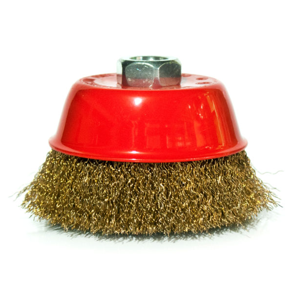 Cepillo de Alambre A/C 4"x5/8" 0,30mm  Strugger