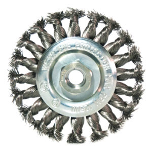 Cepillo de Alambre A/I  4 1/2" X 1/2" X 5/8" 0,50mm Strugger