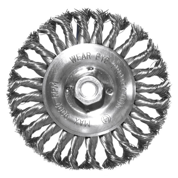 Cepillo de Alambre A/I  6 X 1/2" X M14 0,50mm Strugger