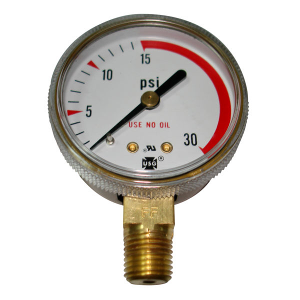 Reloj de 0-30 Psi 2" Ametek