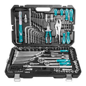 Set de Herramientas Manuales Combinadas de 142 piezas