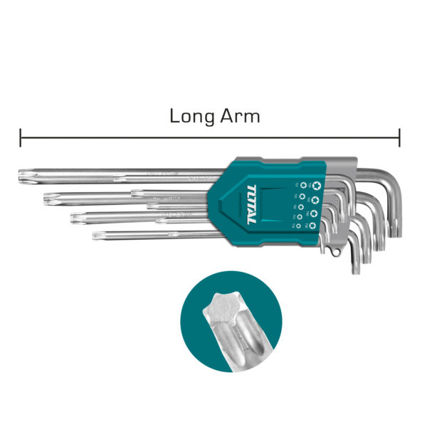 Juego de Llaves Torx de 9 Piezas