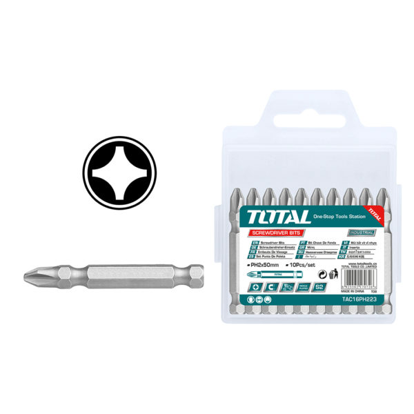 Set de Puntas para Destornillador Industrial (10pcs)