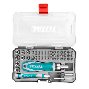 Juego de Destornilladores y Ratchet 55 piezas - TTV