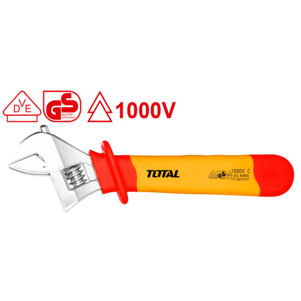 Llave Ajustable Aislada 10¨