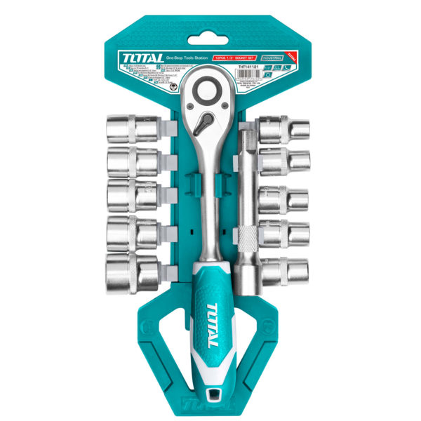 Ratchet de 1/2¨con juego de dados (12 piezas) - TTV