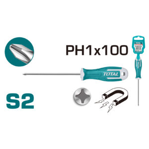 Destornillador de Estrias PH1 5x100mm