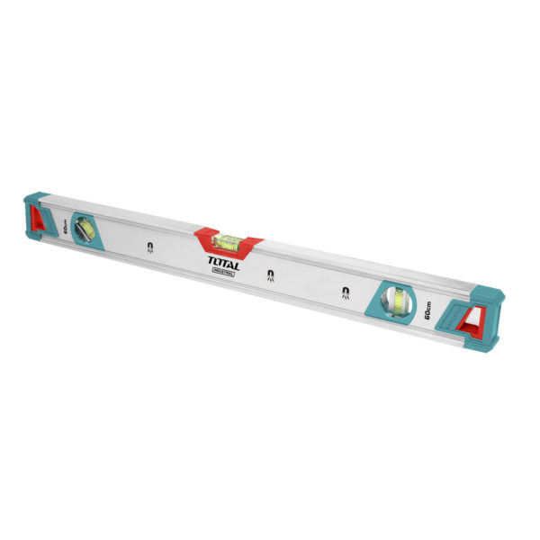 Nivel de Aluminio 3 Aguas Imantado 40cm