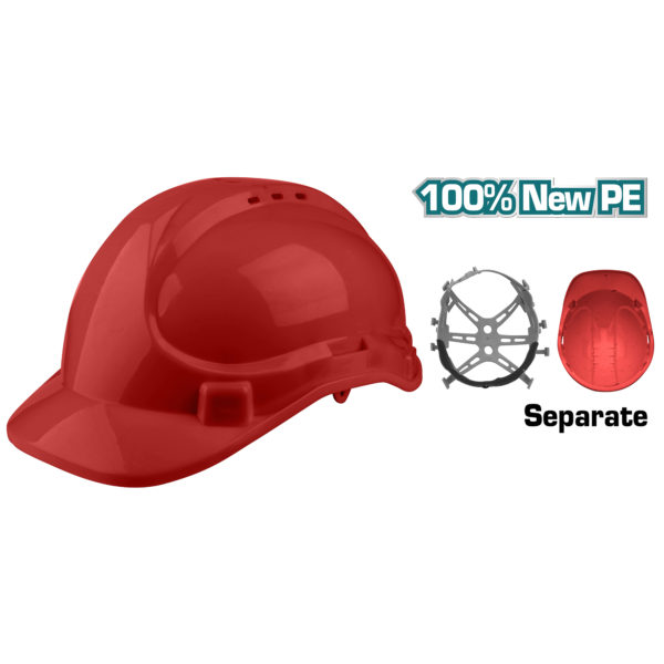 Casco de Seguridad Rojo