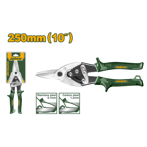 Tijeras de Aviador 10" / 250mm Recta