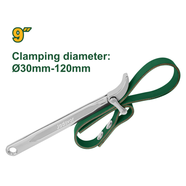 Llave para Correa de Cinturón 9" 30-120mm 500mm