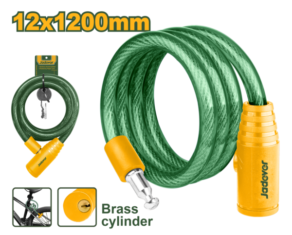 Candado P/Bicicleta 12 x 1200 mm