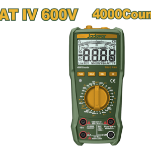 Multimetro Digital CAT IV 600V 4000 Cuentas