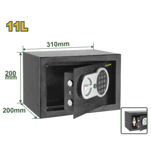 Caja Fuerte de Seguridad 11L 200x310x200mm