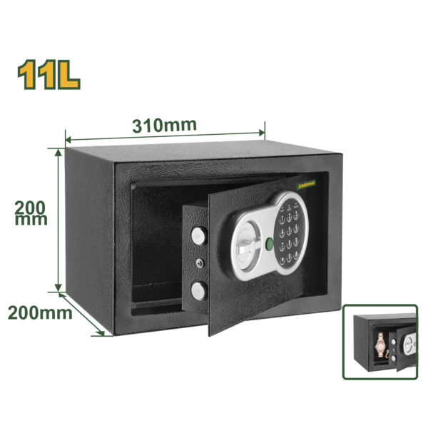 Caja Fuerte de Seguridad 11L 200x310x200mm