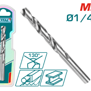 Mecha de acero M2 HSS 1/4"