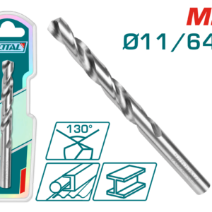 Mecha de acero M2 HSS 11/64"