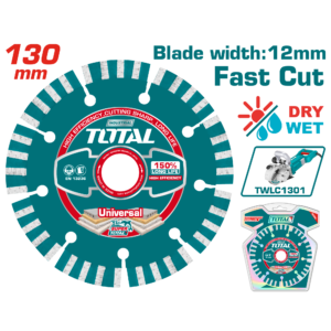 Disco de corte punta de diamante dim 5" 12mm TWLC1301
