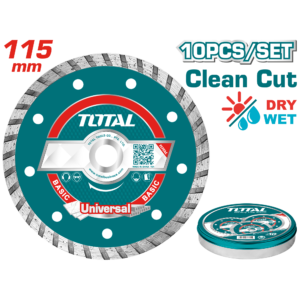 Disco de Corte Punta de Diamante Turbo 4-1/2"x7/8"