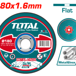 Disco de Corte Metal 7¨X1/16¨X7/8¨ T41 Centro Plano