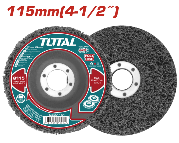 Disco de Polietileno 4-1/2''x7/8'' / 115mmx22.22mm