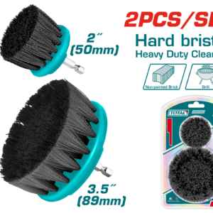 Juego de Cepillo de Cerdas Duras 2", 3.5" 2 Pzas