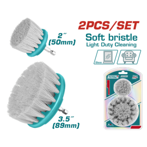 Juego de Cepillo de Cerdas Suaves 2", 3.5" 2 Pzas