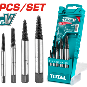 Juego de Extractor Tornillo Pernos Cortados 5pzas