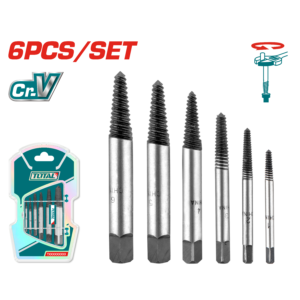 Juego de Extractor Tornillo 6pzas