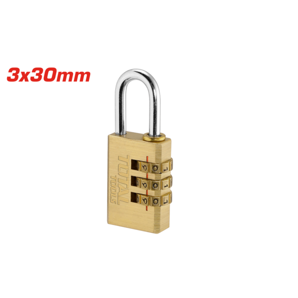 Candado de Combinación 3x30mm