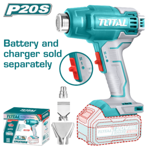 Pistola de Calor de Iones de Litio 20V 300/550°C