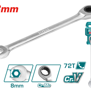 Llave Combinada con Ratchet 8mm