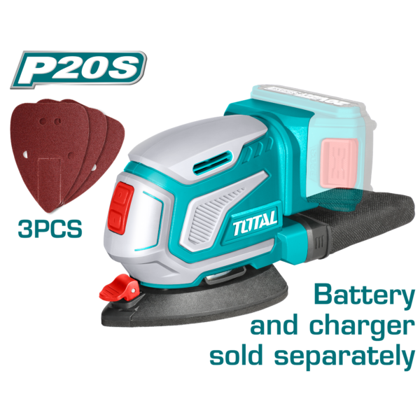 Lijadora de Palma Inalámbrica 20V 13000 rpm