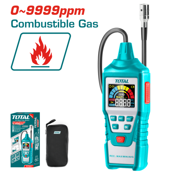 Detector Digital De Gases con Pantalla LCD 00-9999 ppm