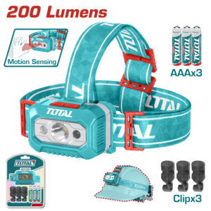 Lámpara LED para la cabeza 100 - 200LM