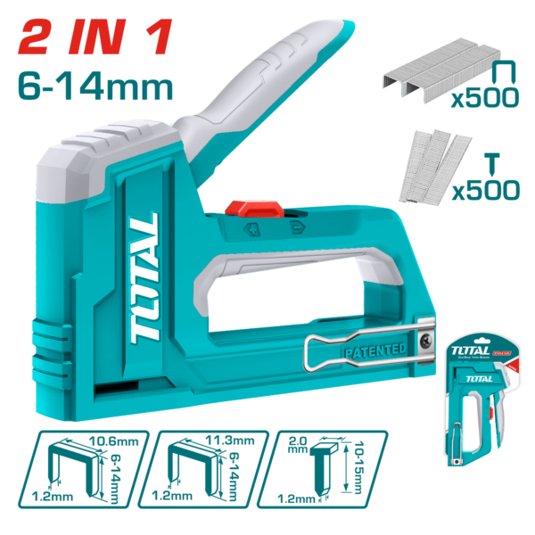 Engrapadora Industrial 2 en 1 (Grapas 6-14mm)