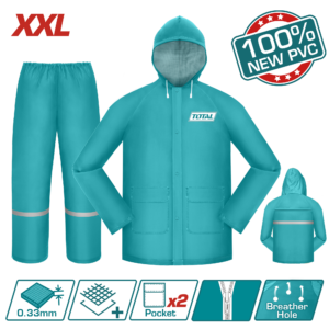 Pantalon y Poncho Impermeable con orificios de ventilación Talla XXL