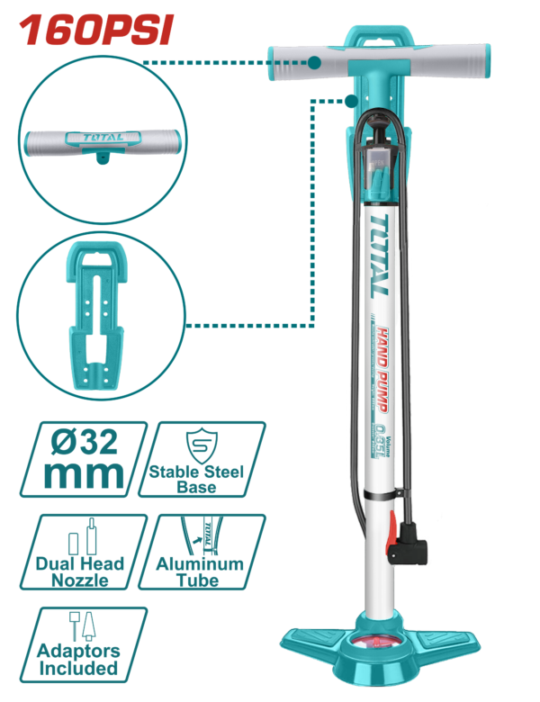 Inflador Manual 32x580mm