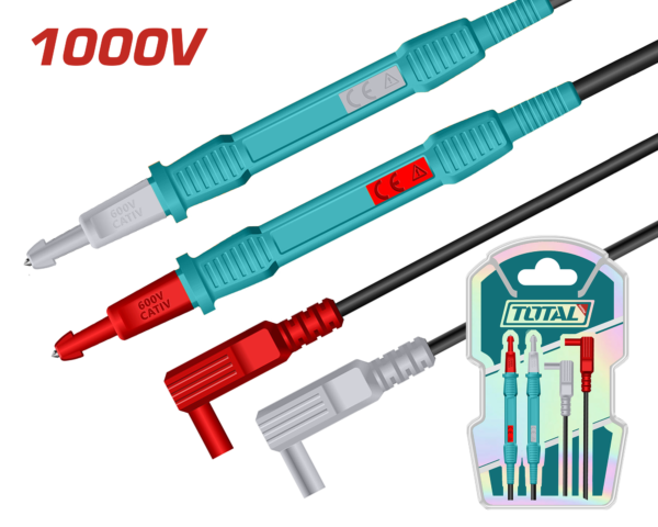 Cables para tester GAT 1000V 100 cm