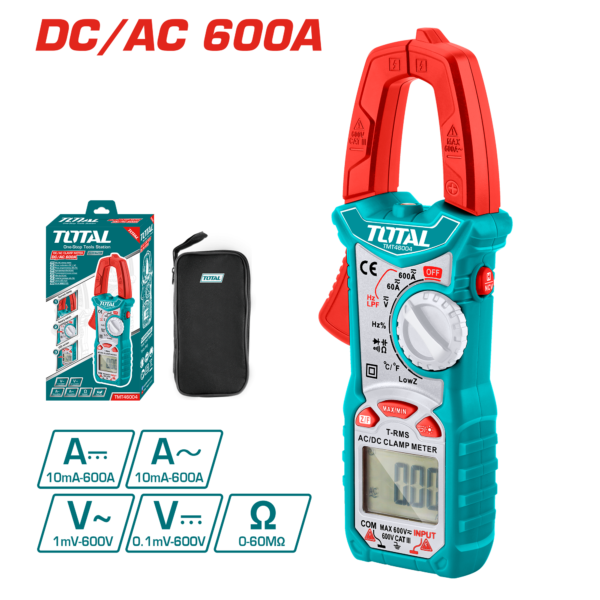 Tester Multimetro AC Digital 6000 cuentas 600V