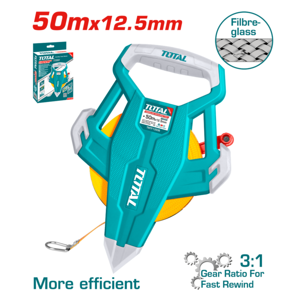 Cinta Metrica p/ Topografo 50 metros * 12.5mm