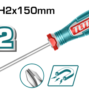 Destornillador de Estrias PH2 6mm x150mm Punta magnetica