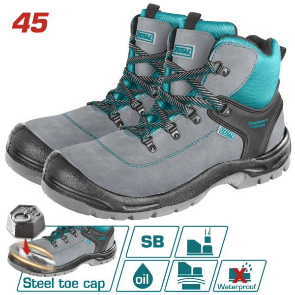 Botas de Seguridad Punta de Acero Talla 45