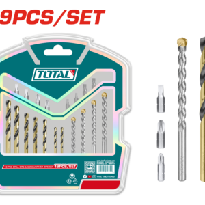 Juego de Brocas y Puntas de Destornillador 19 piezas