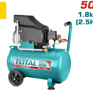 Compresor de aire 110V , 60 HZ, 1.8KW (2.5HP) 3400 rpm, cap: 50L